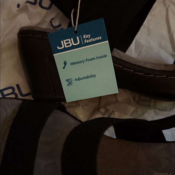 JBU Marysa Black Wedge Shoes NwT - Picture 6 of 6